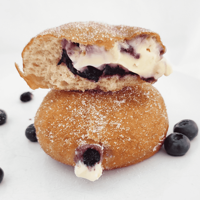 Balsamic Blueberry Cheesecake Doughnut