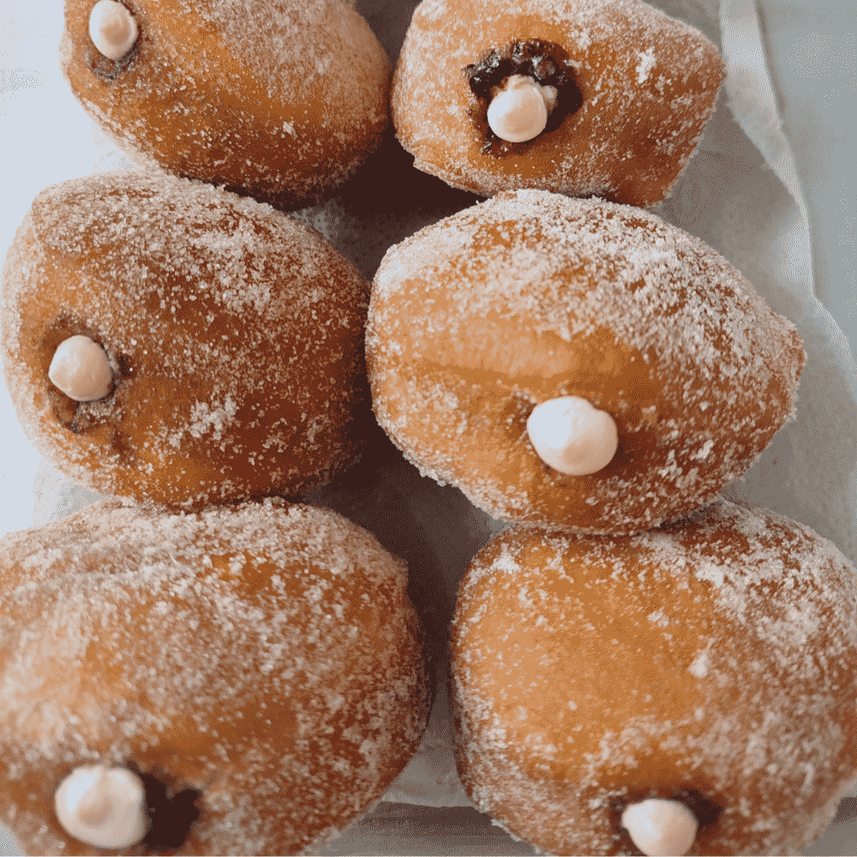 Balsamic Blueberry Cheesecake Doughnut