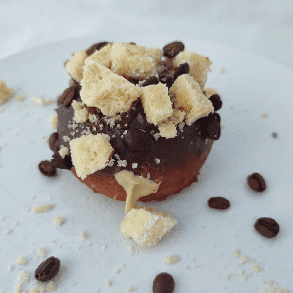 Cappuccino and Shortbread Doughnut