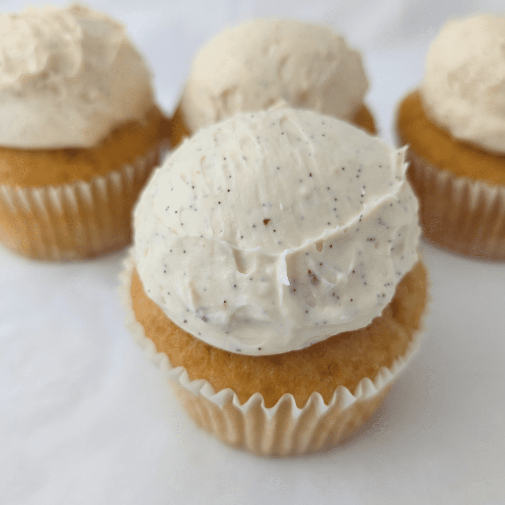 Vanilla Bean Ice-cream Cupcake